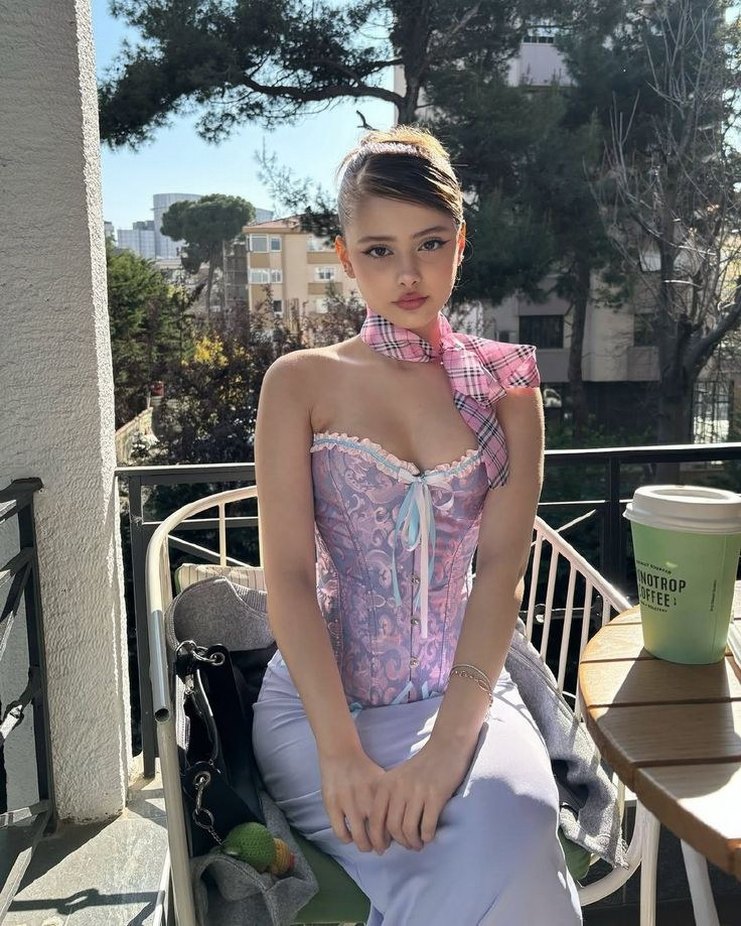 lila korse bustiyer - Görsel 3