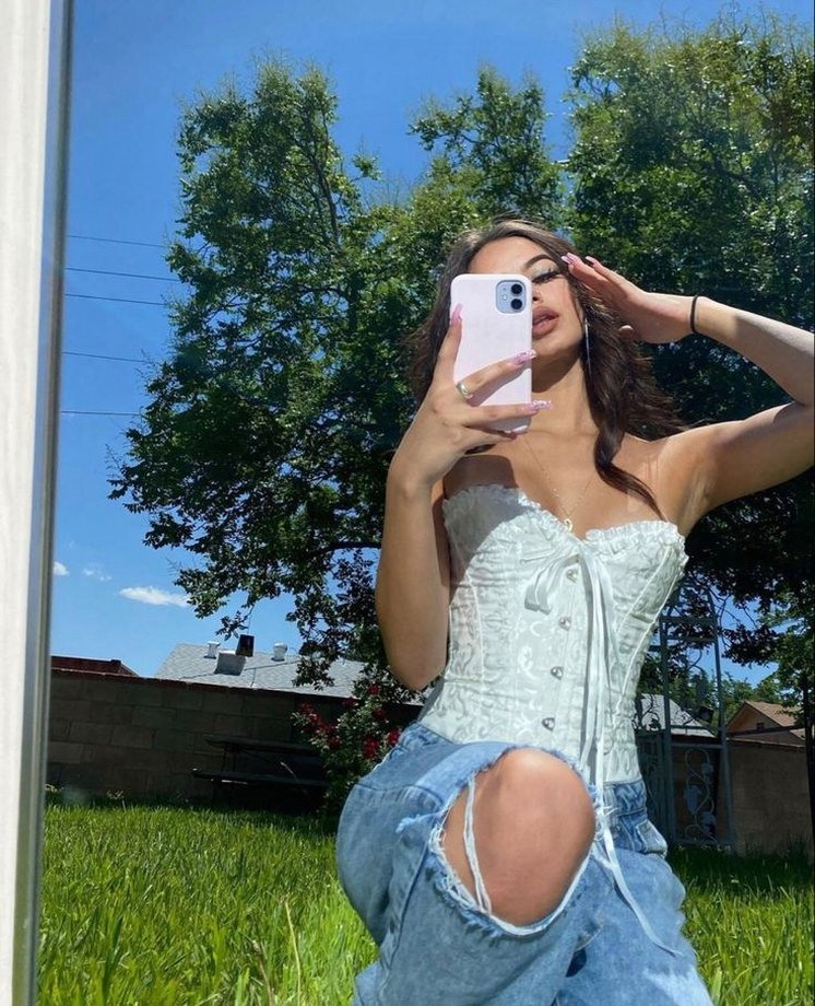 beyaz korse bustiyer - Görsel 4