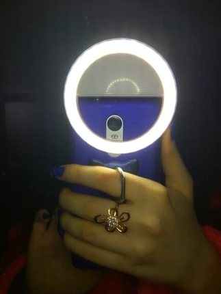 selfie led halka isik