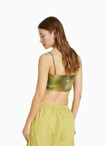 Bershka Bershka saten bustiyer