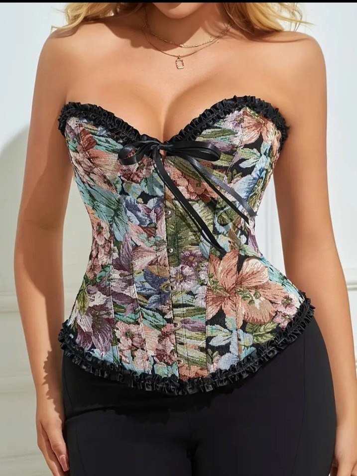 y2k pinterest stil korse bustiyer — görsel 5/10