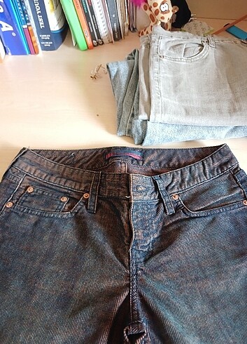 36 Beden ltb jeans vintage düşük bel kot pantolon