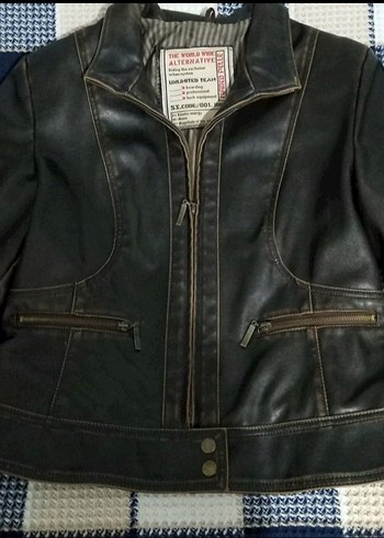 American Vintage Deri Ceket Vintage