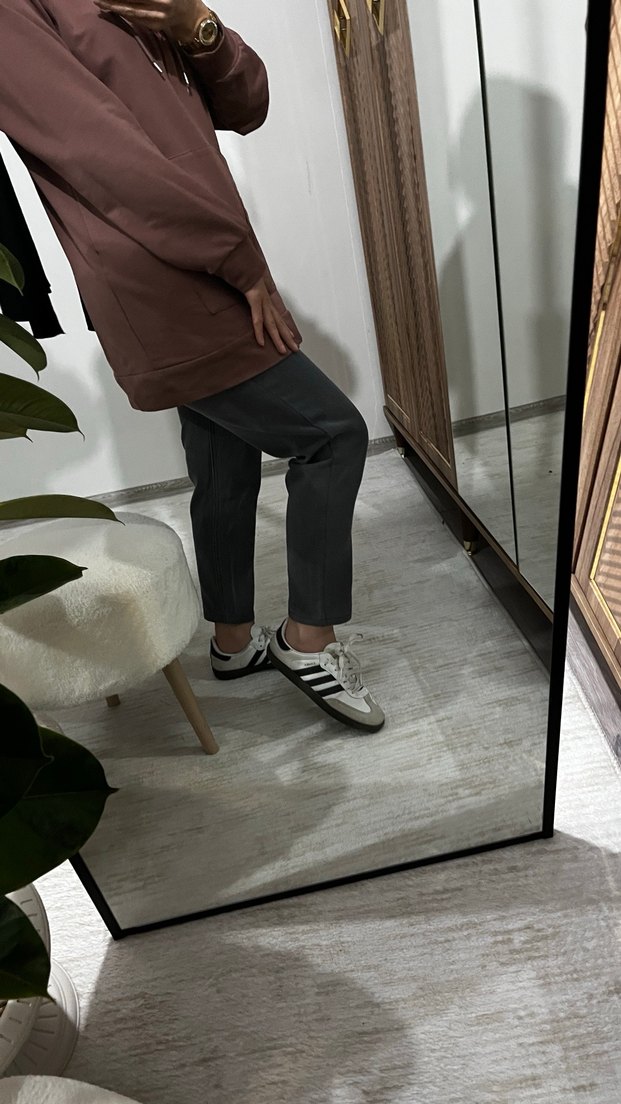 Fermuarlı swetşort - Görsel 5