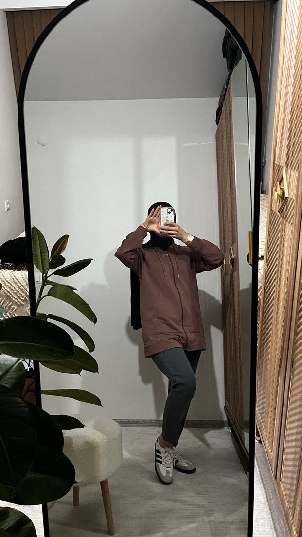 Fermuarlı swetşort - Görsel 2