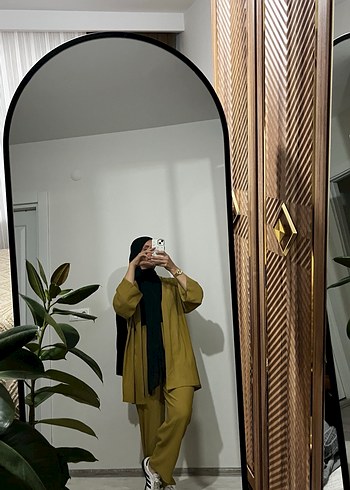 Salaş Kesim Uzun Haki Kadın Takım - Görsel 2