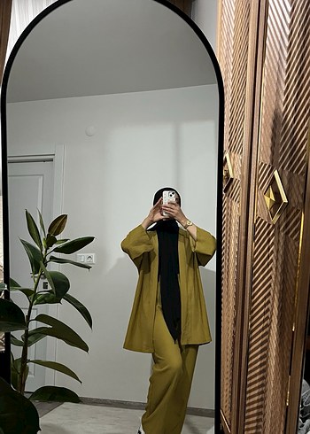 Salaş Kesim Uzun Haki Kadın Takım - Görsel 8