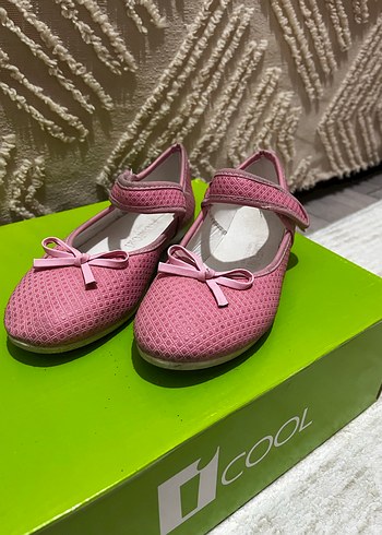 Pembe Nakışlı Kız Babet Ayakkabı - Görsel 2