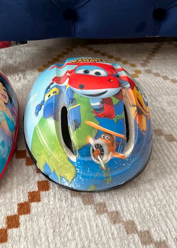 Renkli Pop Kültür Baskılı Çocuk Kaskları - Görsel 3