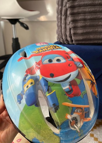 Renkli Pop Kültür Baskılı Çocuk Kaskları - Görsel 8