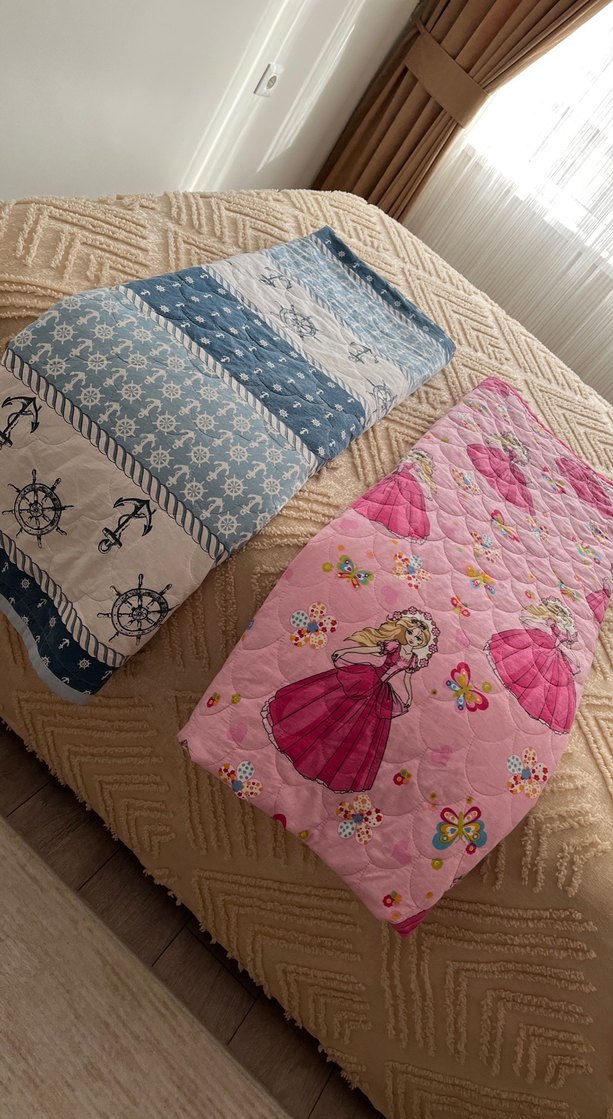 Çocuklar için Nakışlı Çok Renkli Battaniye - Görsel 4