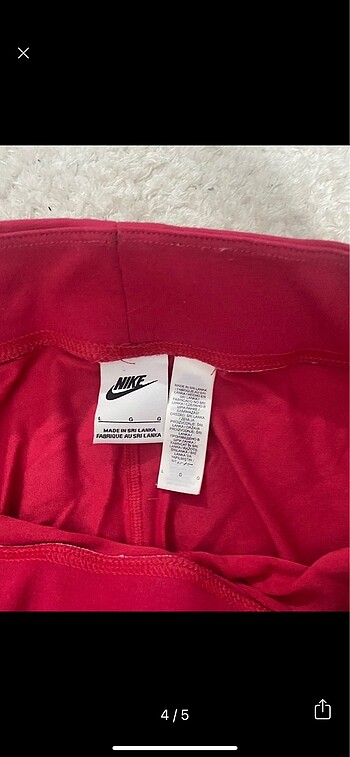 l Beden pembe Renk Orijinal Nike Tayt