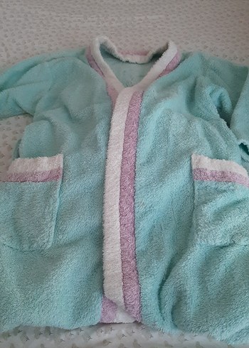 Turkuaz Pastel Bornoz