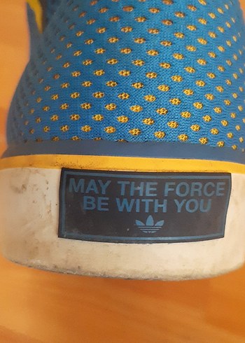 Renkli Mavi Basketbol Ayakkabısı Velcro - Görsel 2