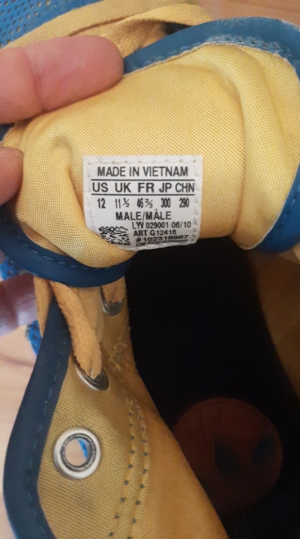 Renkli Mavi Basketbol Ayakkabısı Velcro - Görsel 4