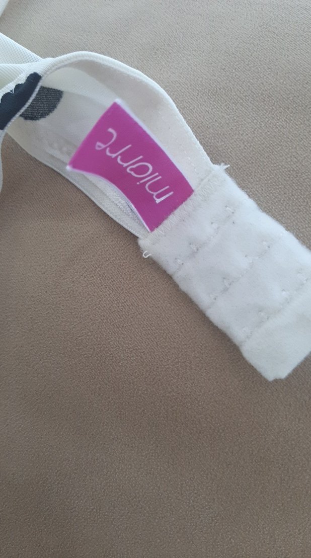 Puantiye Desenli Beyaz Sütyen ve Külot Takımı - Görsel 2