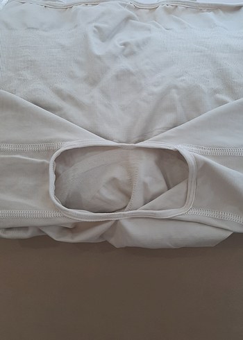 Beyaz Düz Desen Hemşire Korsesi - Görsel 4