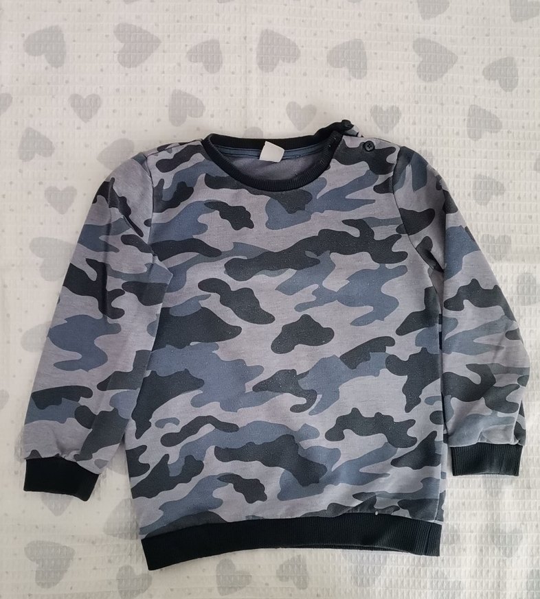 Panço Beyaz V Yaka Çocuk Tişort - Görsel 3