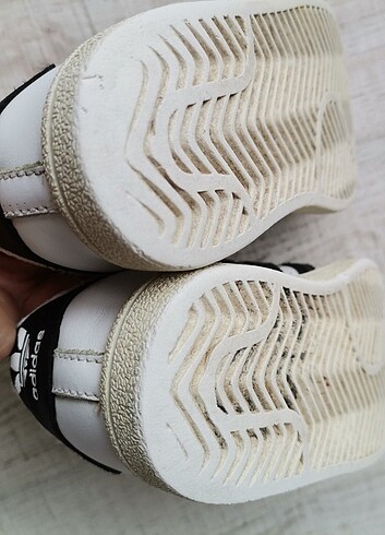 25 Beden beyaz Renk Adidas süperstar 25 numara spor ayakkabı