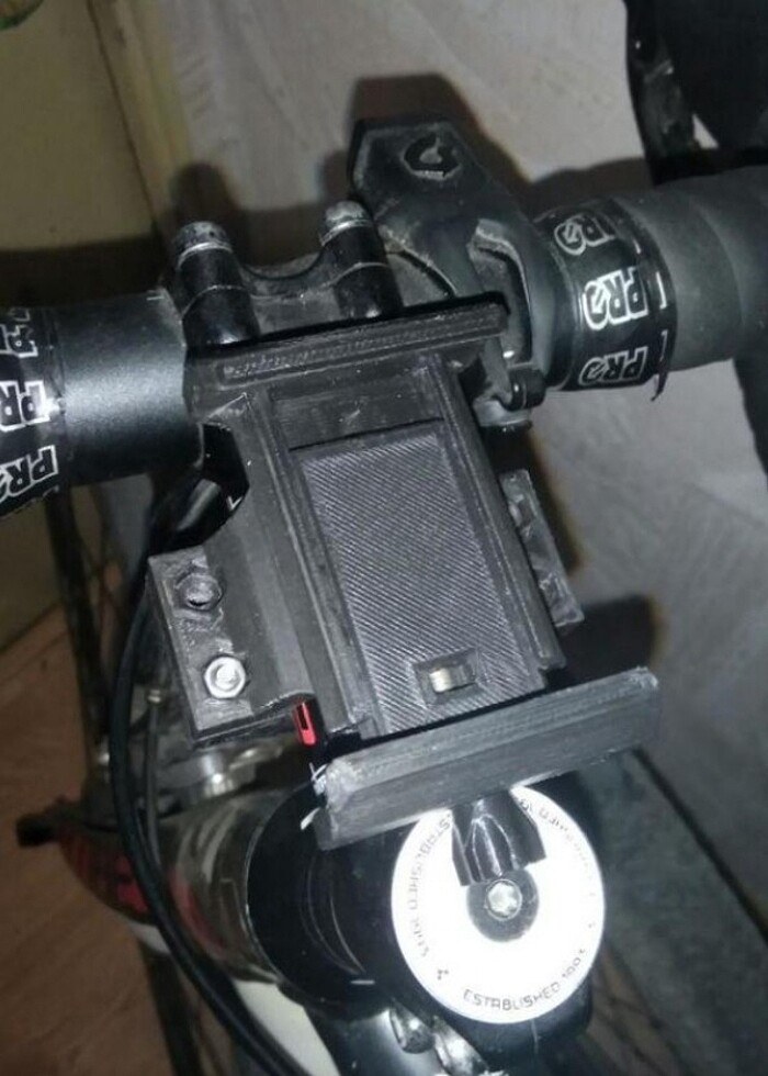 Bisiklet.scooter. gibi gidona sahip araçlar için telefon tutucu - Görsel 2