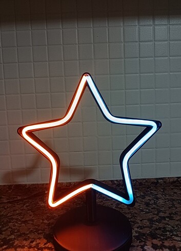 Masa üzeri neon lamba  - Görsel 2