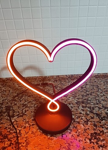 Masa üzeri neon lamba  - Görsel 4