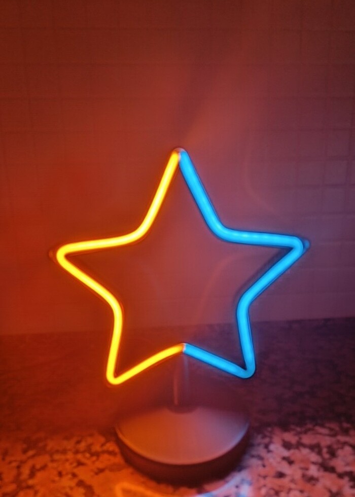 Masa üzeri neon lamba  - Görsel 3