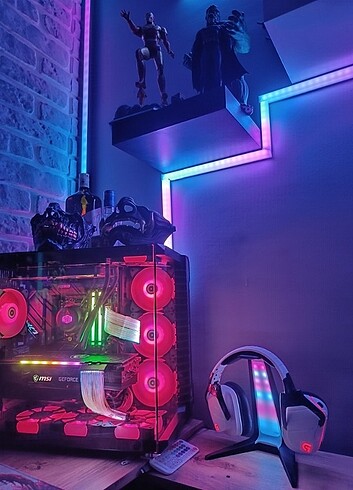 Full argb kulaklık stand  - Görsel 3