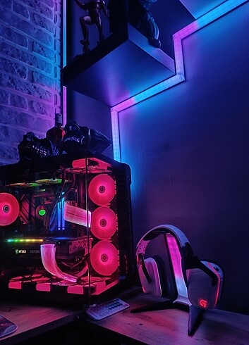 Full argb kulaklık stand  - Görsel 5