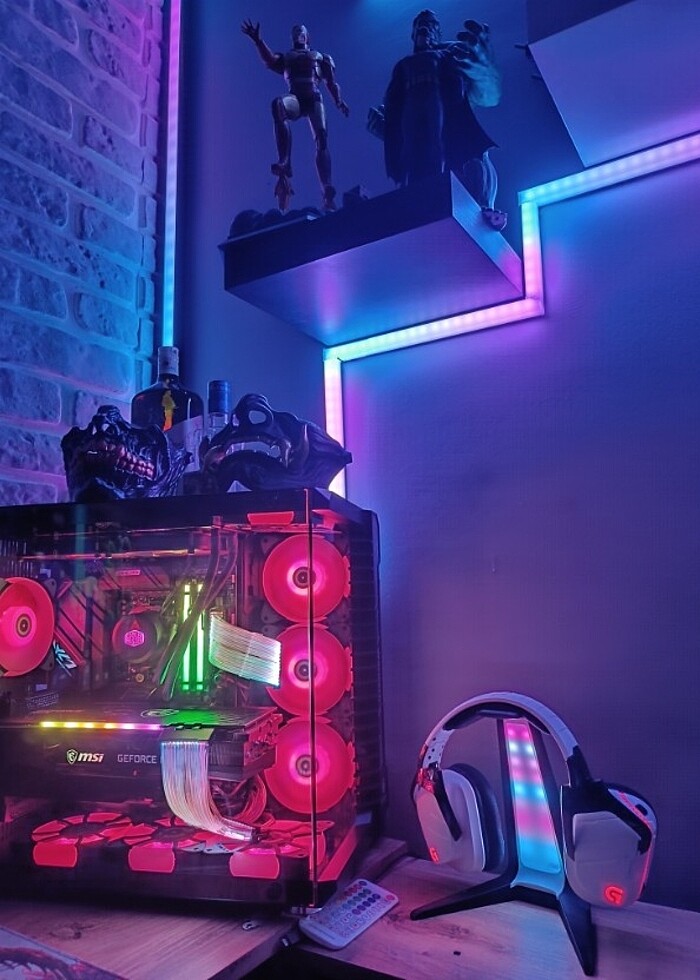 Full argb kulaklık stand  - Görsel 3