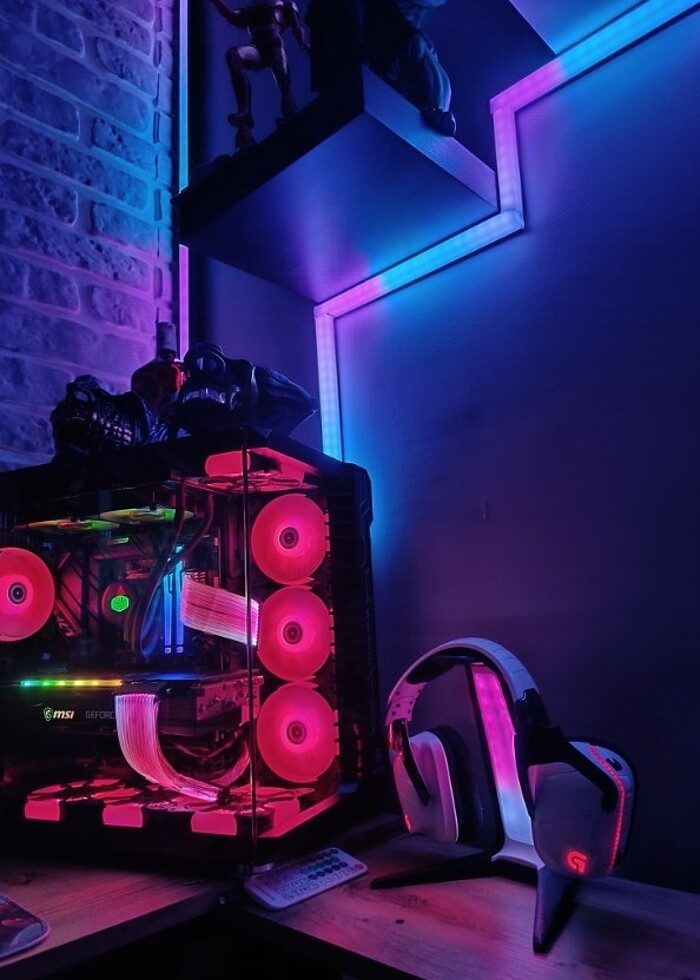 Full argb kulaklık stand  - Görsel 5