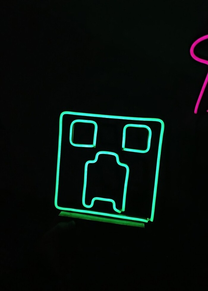 Minecraft neon tabela - Görsel 3