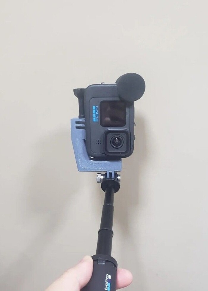 LS2 çene aparat gopro 12 ve 90° dirsek - Görsel 2