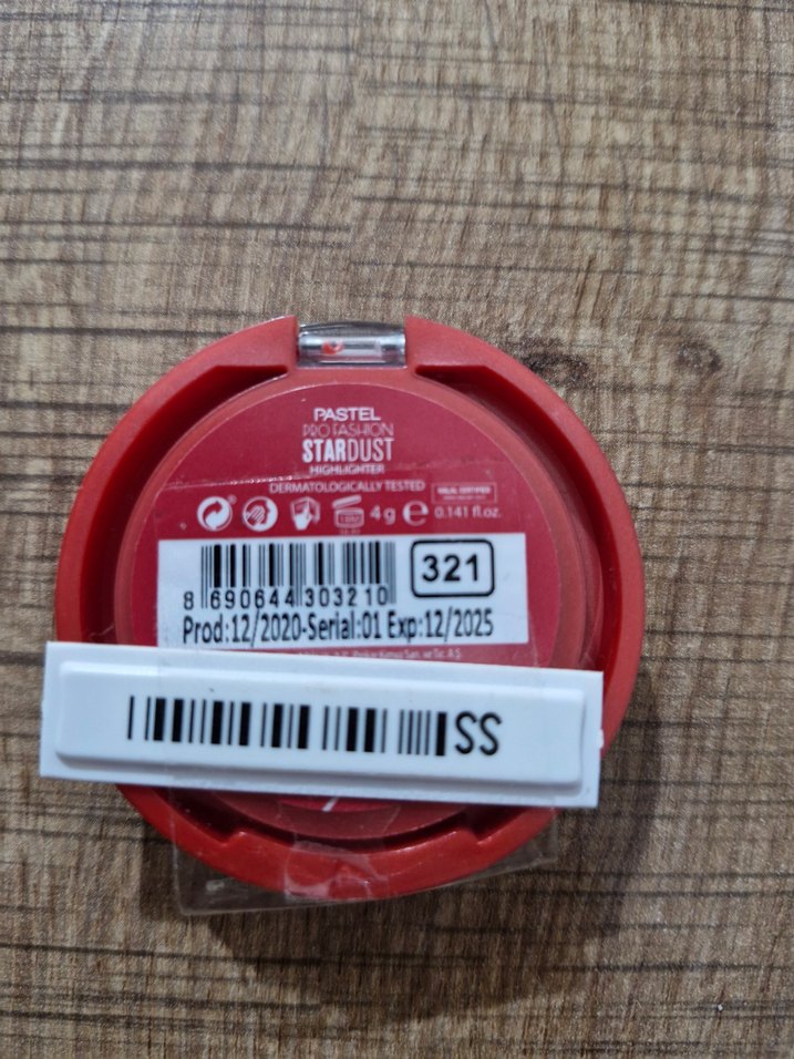 Pastel Stardust 321 mini highlighter - Görsel 2