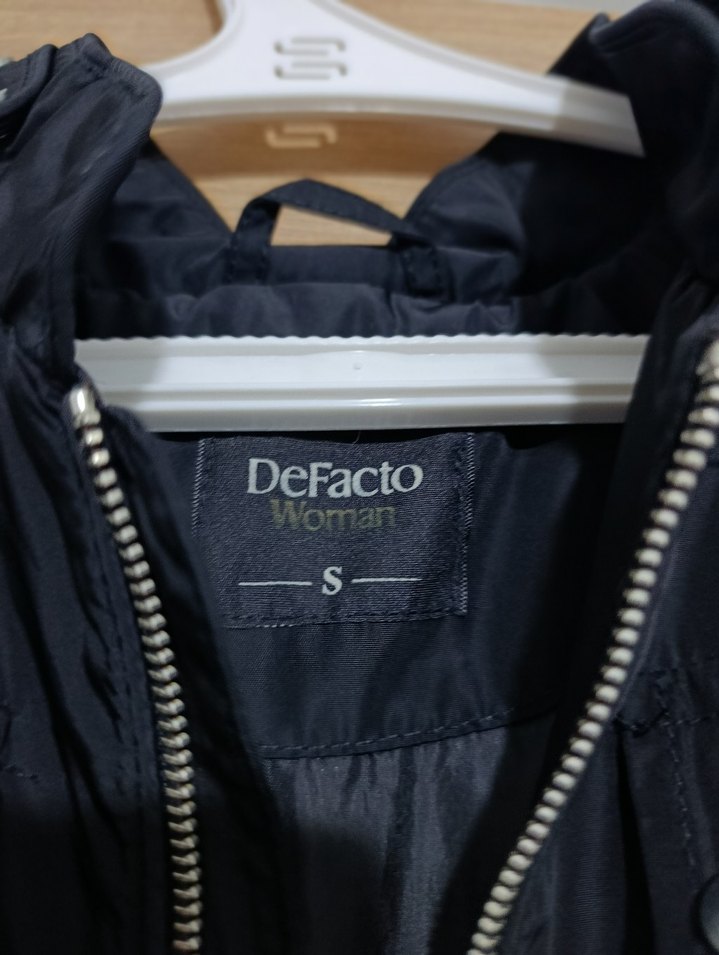 Siyah Fermuarlı Sokak Stili Kadın Ceket - Görsel 2