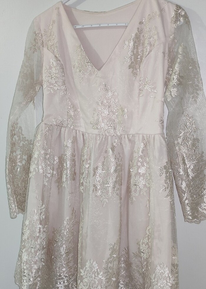 Dantel elbise - Görsel 5