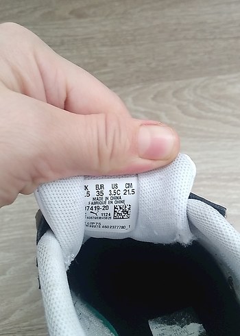 35 Beden siyah Renk Puma erkek cocuk Spor Ayakkabı