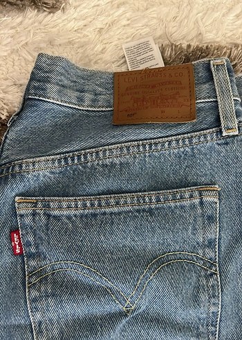 28 Beden mavi Renk Düğmeli mavi Midi Denim Kadın Jean