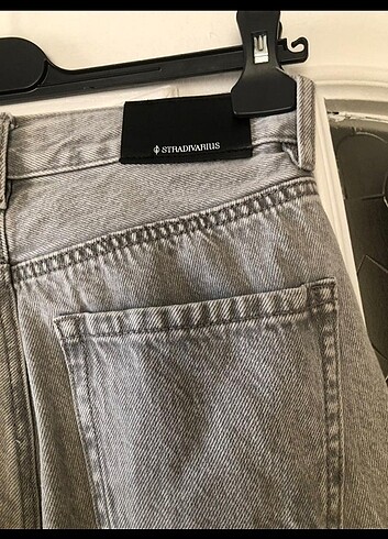 xs Beden gri Renk Stradivarius jean