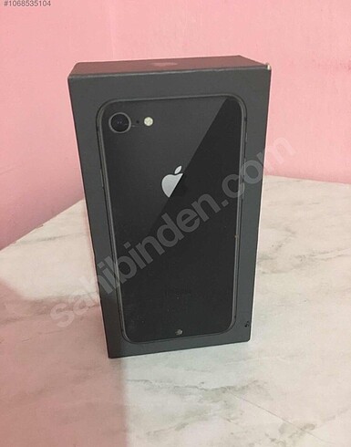 iPhone 8 boş kutu