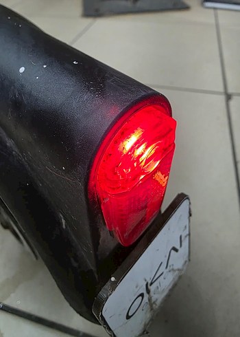 Elektrikli Scooter Hız Göstergesi 40 km hıza sahiptir - Görsel 4