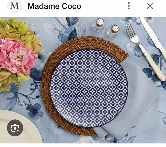 Madamcoco pasta tabağı 3 adet