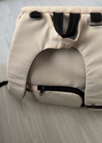 Bej Bebek Çantası, Çok Bölmeli - Görsel 3