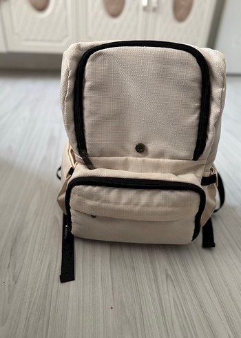 Bej Bebek Çantası, Çok Bölmeli - Görsel 6