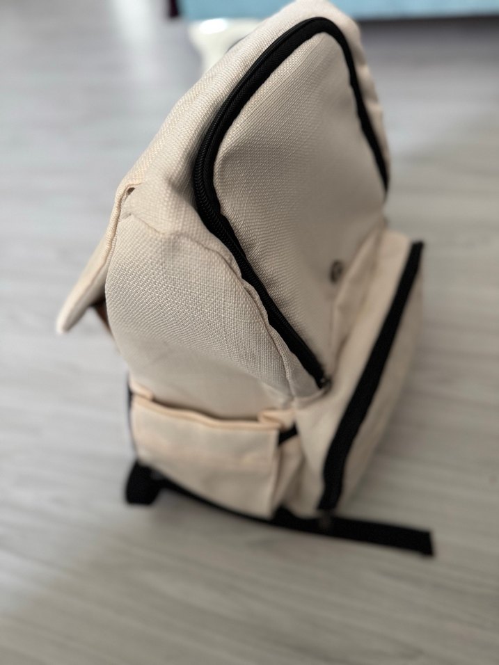 Bej Bebek Çantası, Çok Bölmeli - Görsel 5