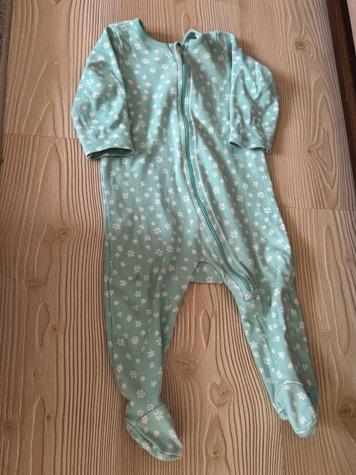 Kız Bebek Fermuarlı Uzun Kollu Body - Görsel 2