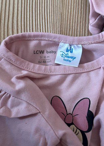 Pembe Uzun Kollu Kız Bebek Takımı - Görsel 4