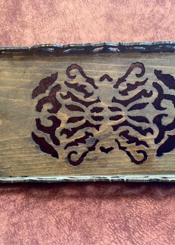 ahşap tepsi - Görsel 2