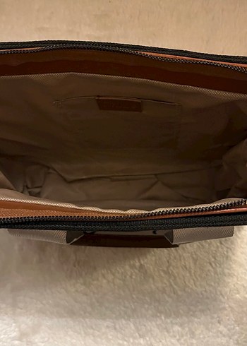 Chloé Baskılı Siyah-Kahverengi Deri Kadın Çanta - Görsel 5