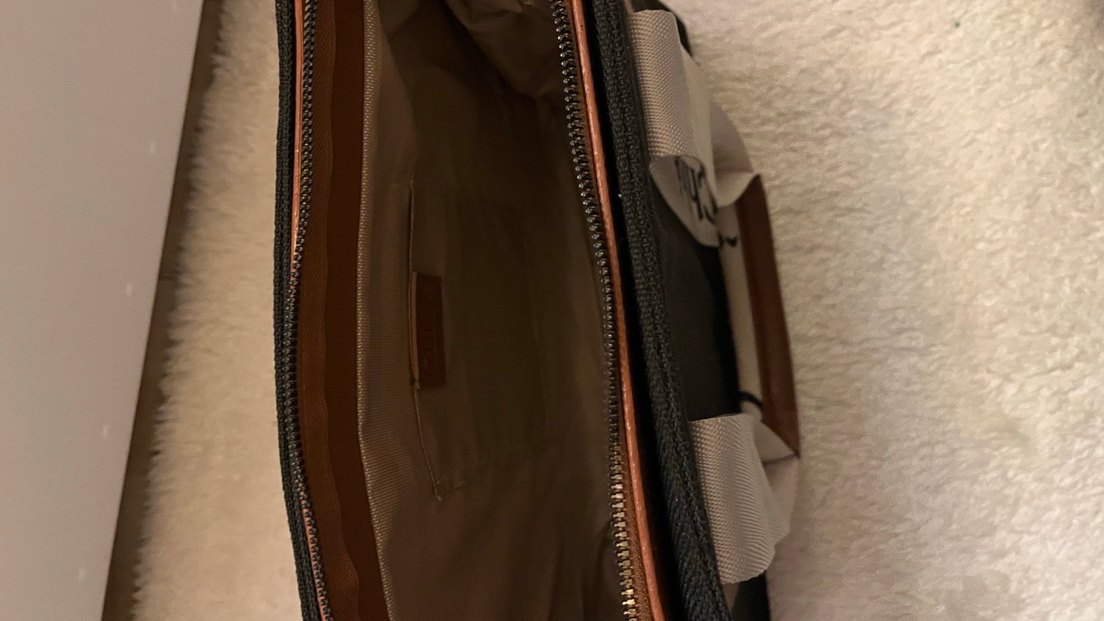 Chloé Baskılı Siyah-Kahverengi Deri Kadın Çanta - Görsel 4